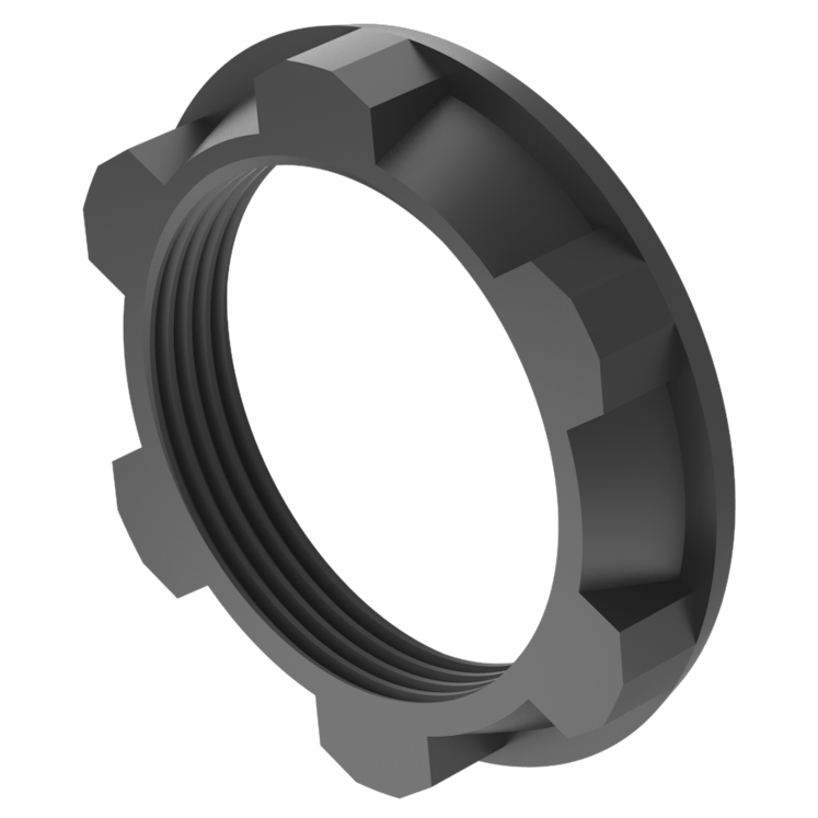 EAO Push Button Nut for use with Fixing Nut, 84-908