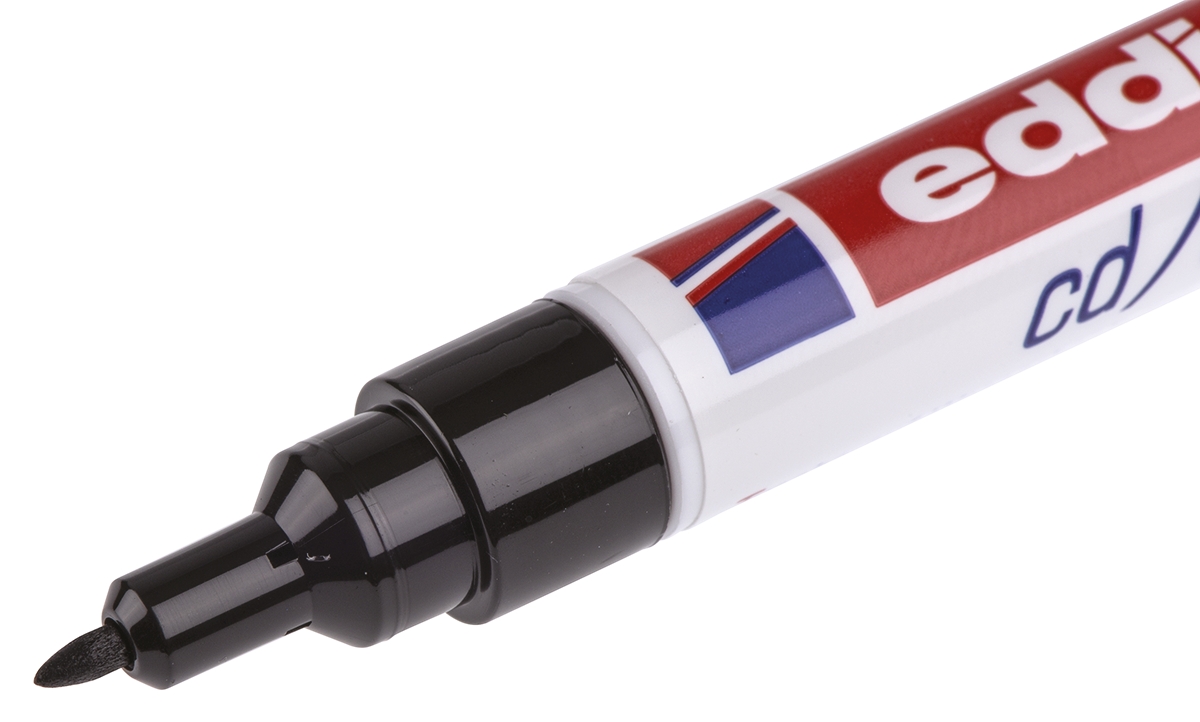 8400-001 Edding Extra Fine Tip Black Marker Pen