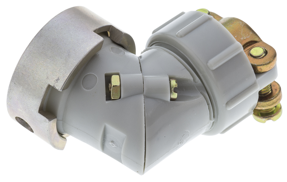 84020008 Souriau Sunbank by Eaton, 840Size 2 Angled, Straight Circular Connector Backshell Strain Relief, For Use With 840 Series