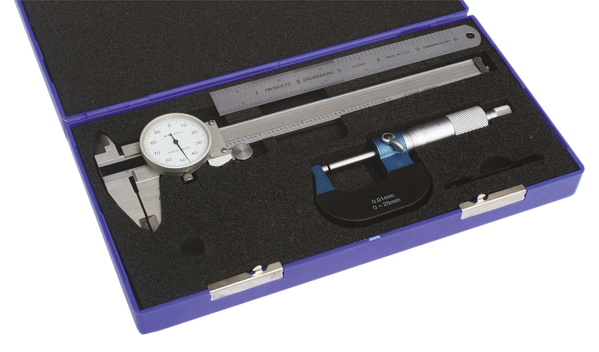 RS PRO Imperial & Metric Measuring Set