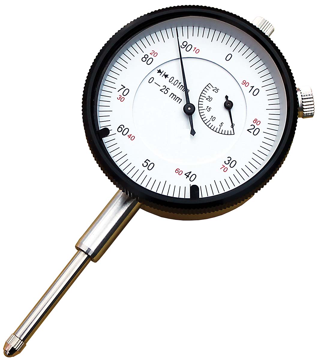 RS PRO Imperial Dial Indicator, 0.001 in Resolution, ±0.008 mm Accuracy