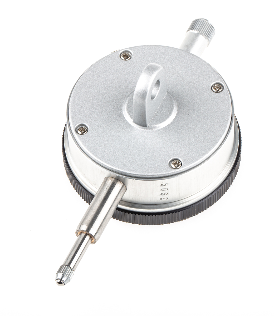 841-2561 RS PRO Metric Dial Indicator 10 mm Max. Measurement, 0.01 mm Resolution, ±0.008 mm Accuracy
