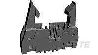 TE Connectivity AMP-LATCH UNIVERSAL HEADERS Series Vertical Board PCB Header, 24 Contact(s), 2.54 mm Pitch, 2 Row,