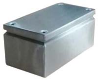 RS PRO TLX Series Unpainted Stainless Steel Terminal Box, IP66, IECEx, 300 mm, 200mm 80 mm