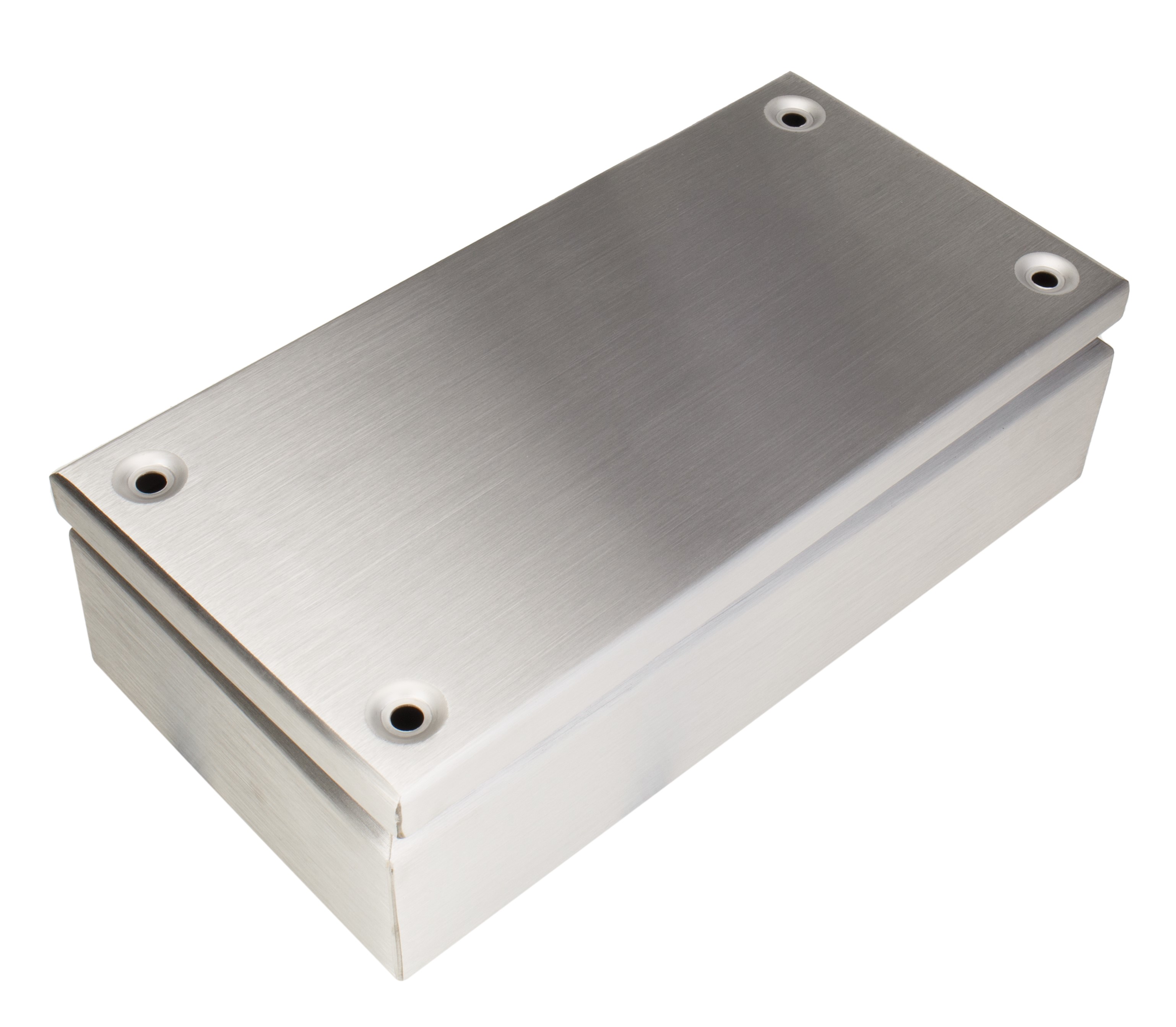 RS PRO TLX Series Unpainted Stainless Steel Terminal Box, IP66, 300 mm, 150mm 80 mm