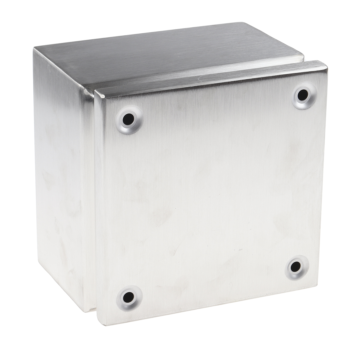 RS PRO TLX Series Unpainted Stainless Steel Terminal Box, IP66, 175 mm, 175mm 120 mm