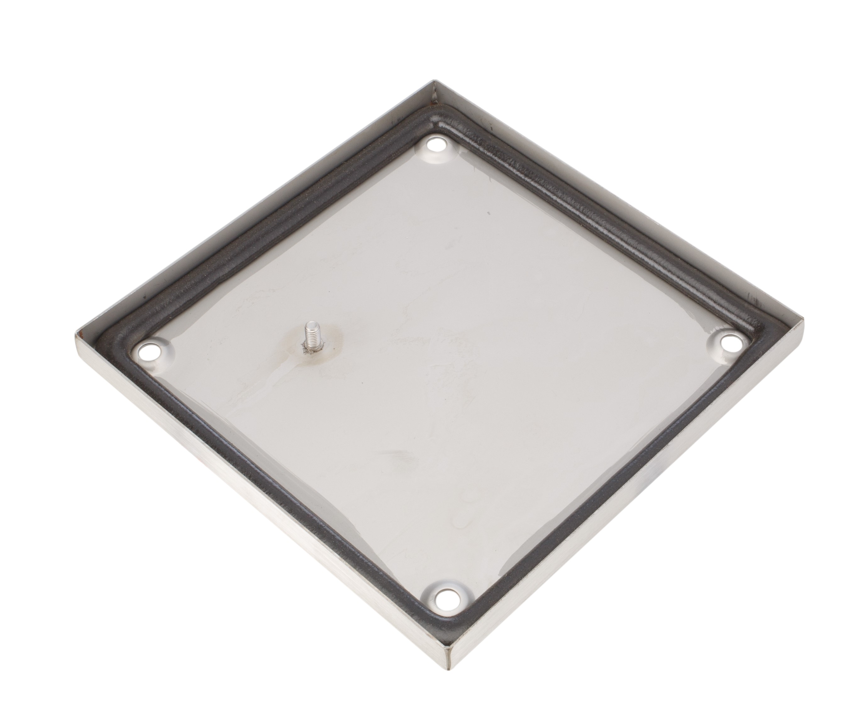 842-8336 RS PRO TLX Series Unpainted Stainless Steel Terminal Box, IP66, 200 mm, 200mm 120 mm