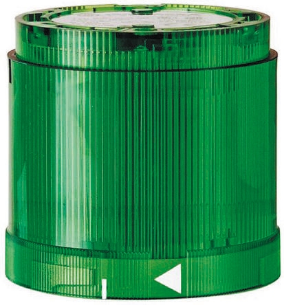 Werma 843 Series Green Steady Effect Beacon Unit, LED Bulb 230V ac, AC, IP54