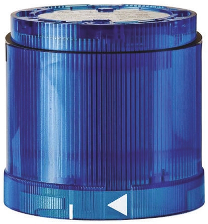 Werma 843 Series Blue Steady Effect Beacon Unit, LED Bulb 230V ac, AC, IP54