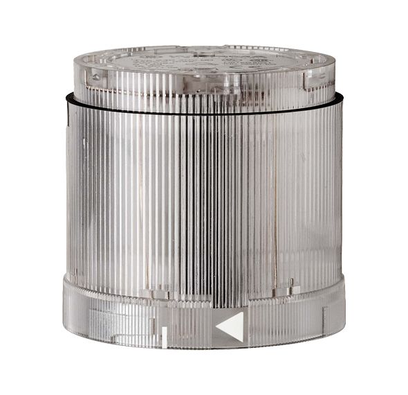 Werma 843 Series White Flashing Effect Signal Tower, LED Bulb 24V dc, DC, IP54