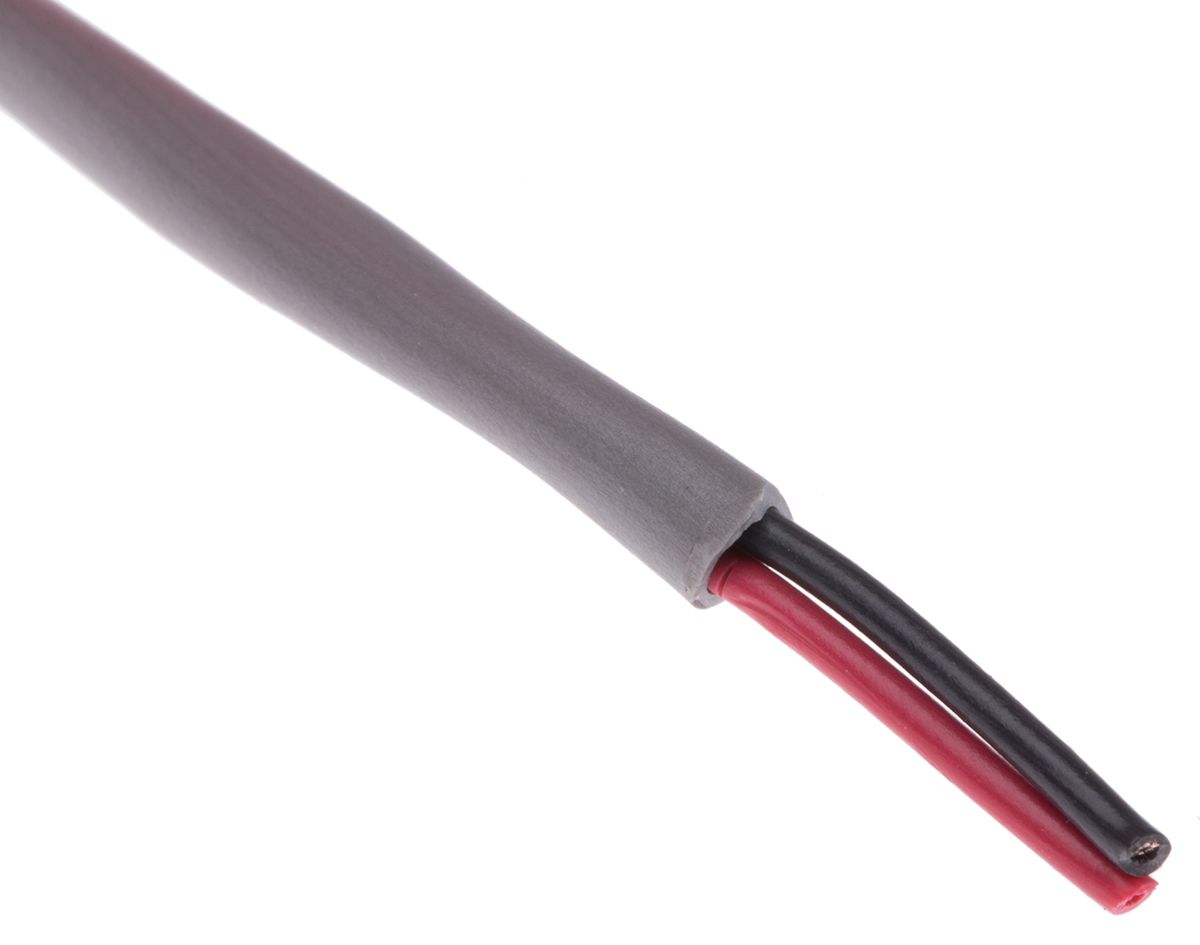 Belden 8442 Series 2 Core Unscreened, 4.32 mm OD, 152 m, Silver