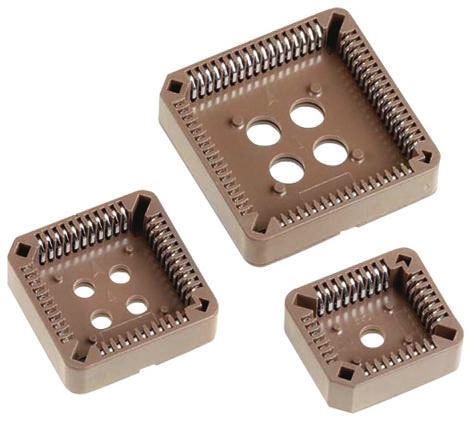 3M 1.27 mm Pitch 44 Way SOIC Through Hole PLCC IC Socket