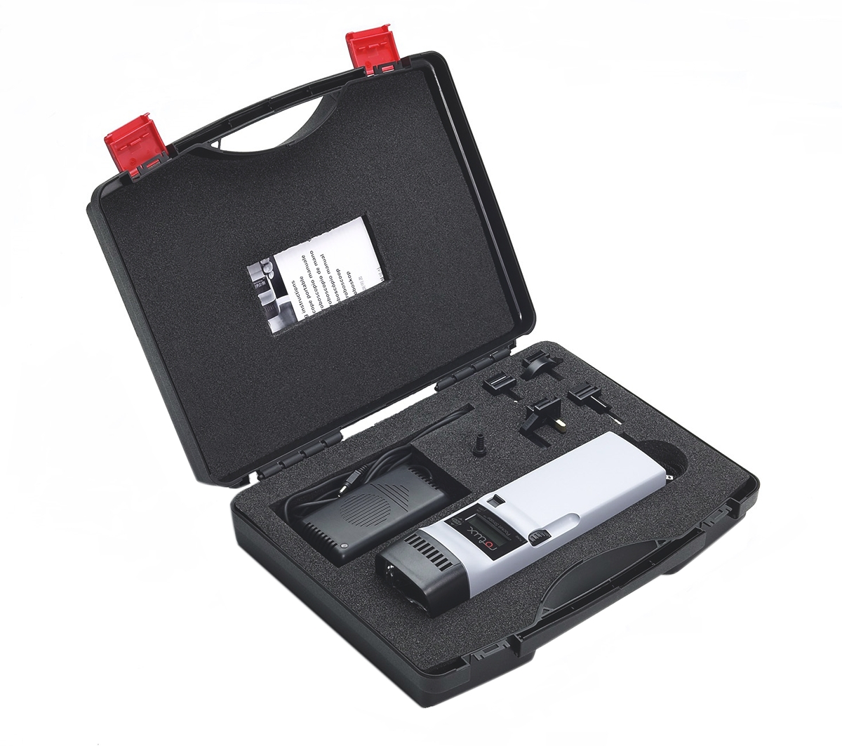 RS PRO Handheld Stroboscope, 12500rpm Max, ±0.01 % Accuracy, 9 μs Sample Time, RSCAL