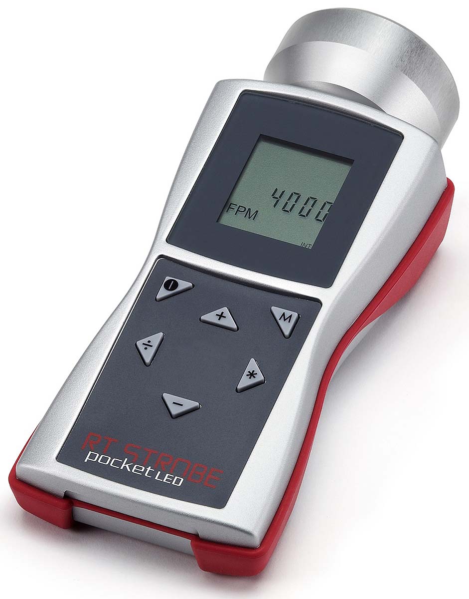 846-0750 RS PRO Handheld Stroboscope, 300000rpm Max, ±0.02 % Accuracy, RSCAL