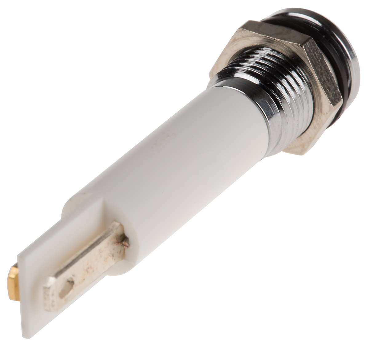 846-2718 RS PRO Orange Panel Mount Indicator, 110V ac, 6mA, IP67, Prominent