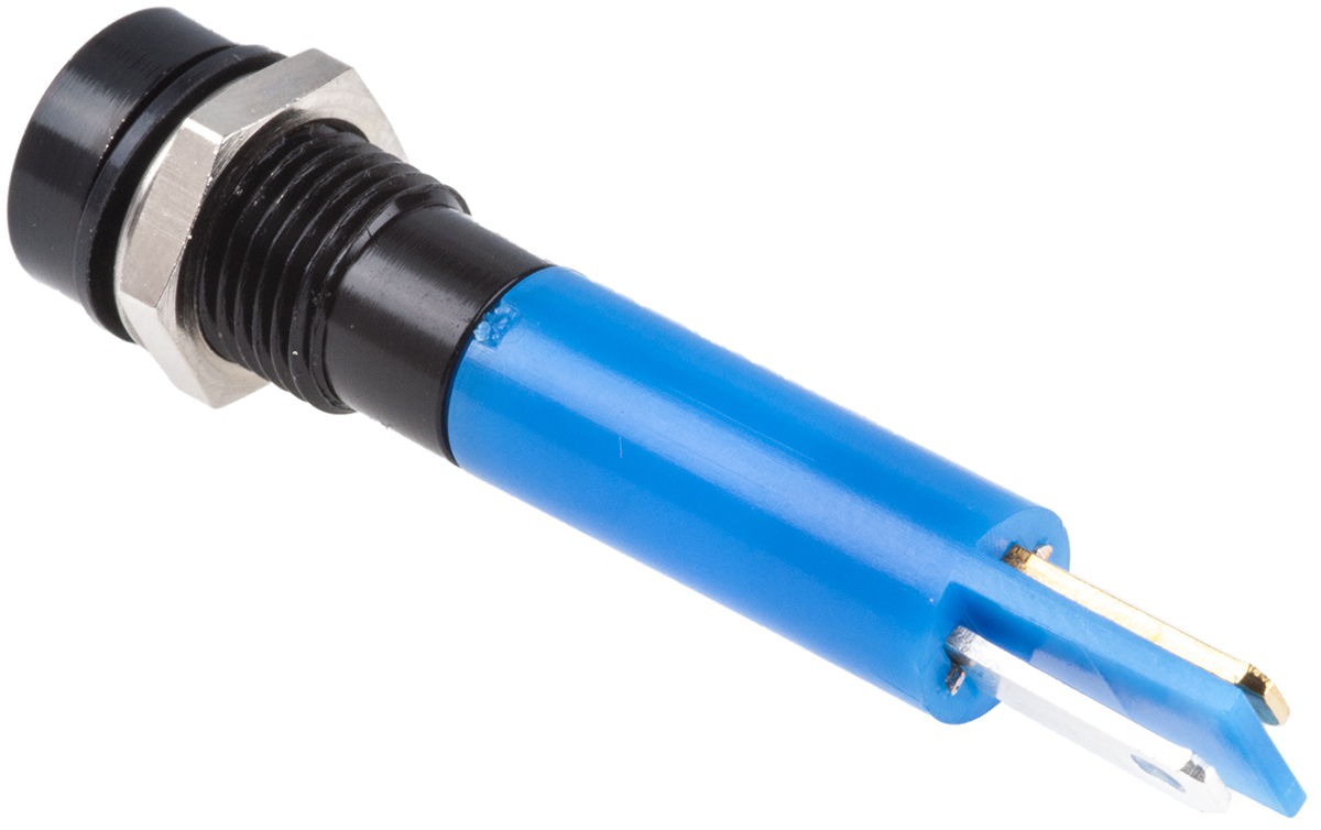 846-2771 RS PRO Blue Panel Mount Indicator, 110V ac, IP67