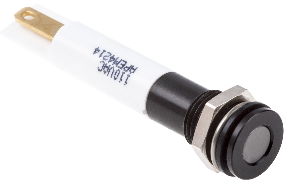 RS PRO White Panel Mount Indicator, 110V ac, IP67