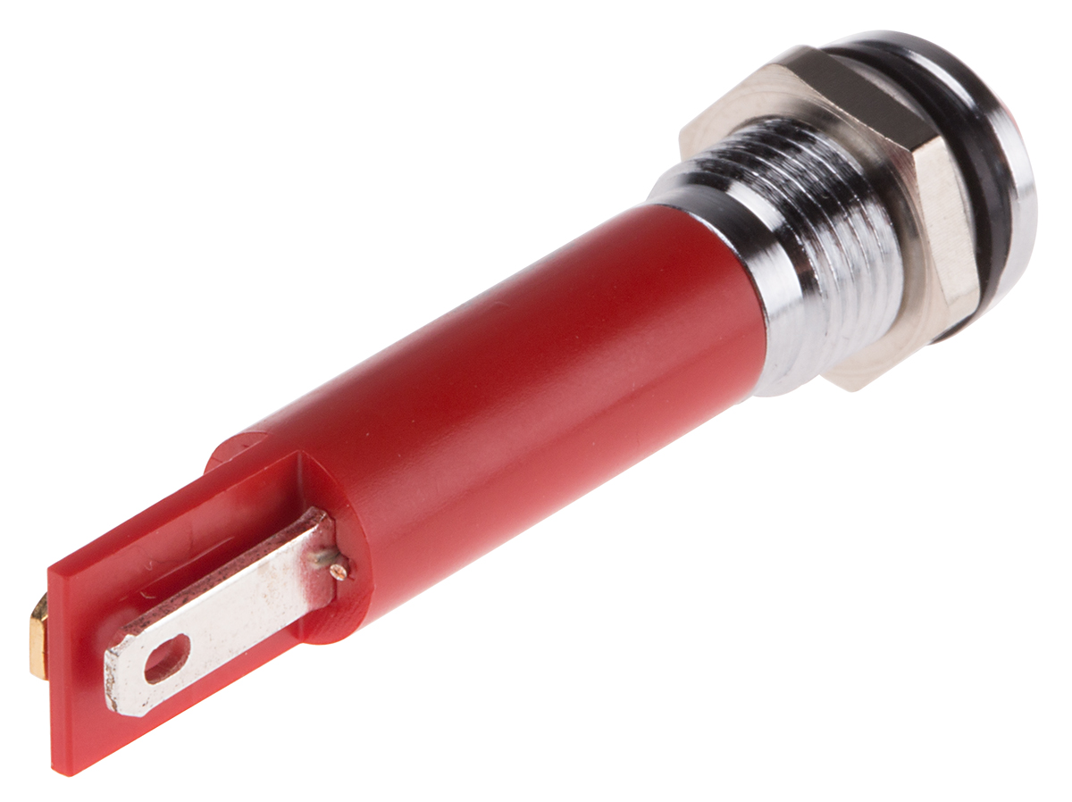 846-2822 RS PRO Red Panel Mount Indicator, 220V ac, IP67