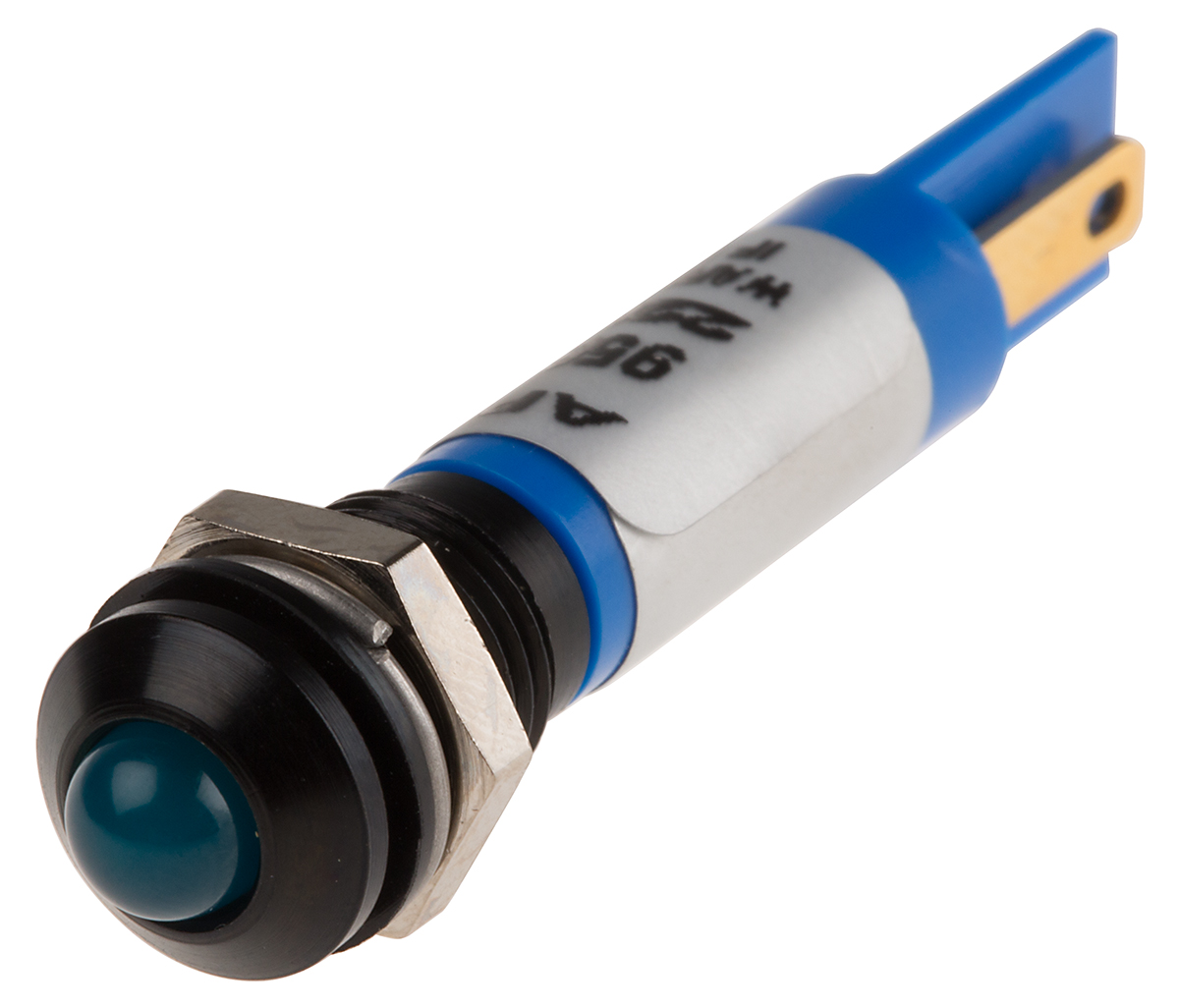 RS PRO Blue Panel Mount Indicator, 220V ac, IP67