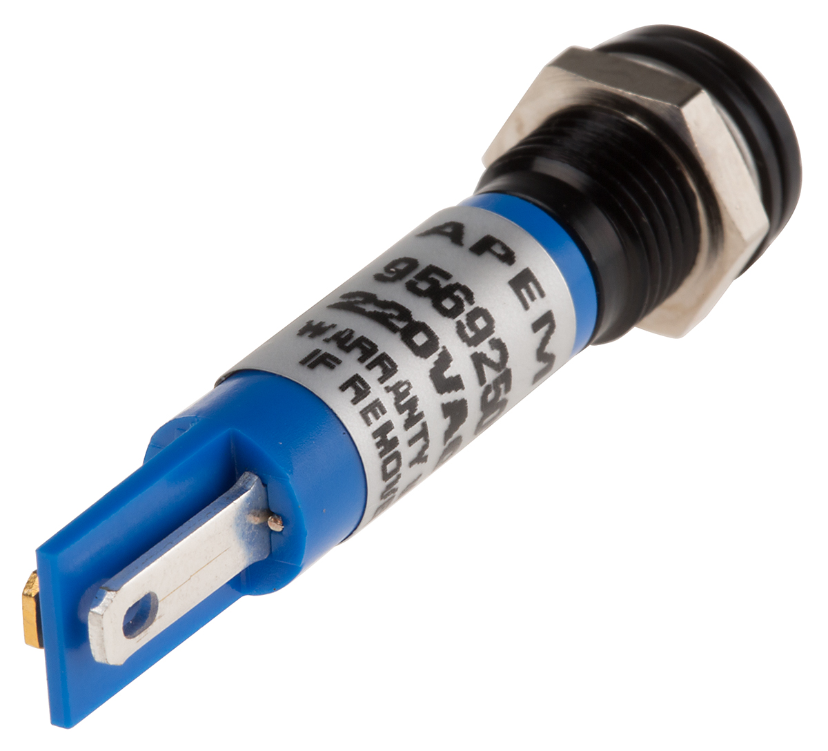 846-2850 RS PRO Blue Panel Mount Indicator, 220V ac, IP67