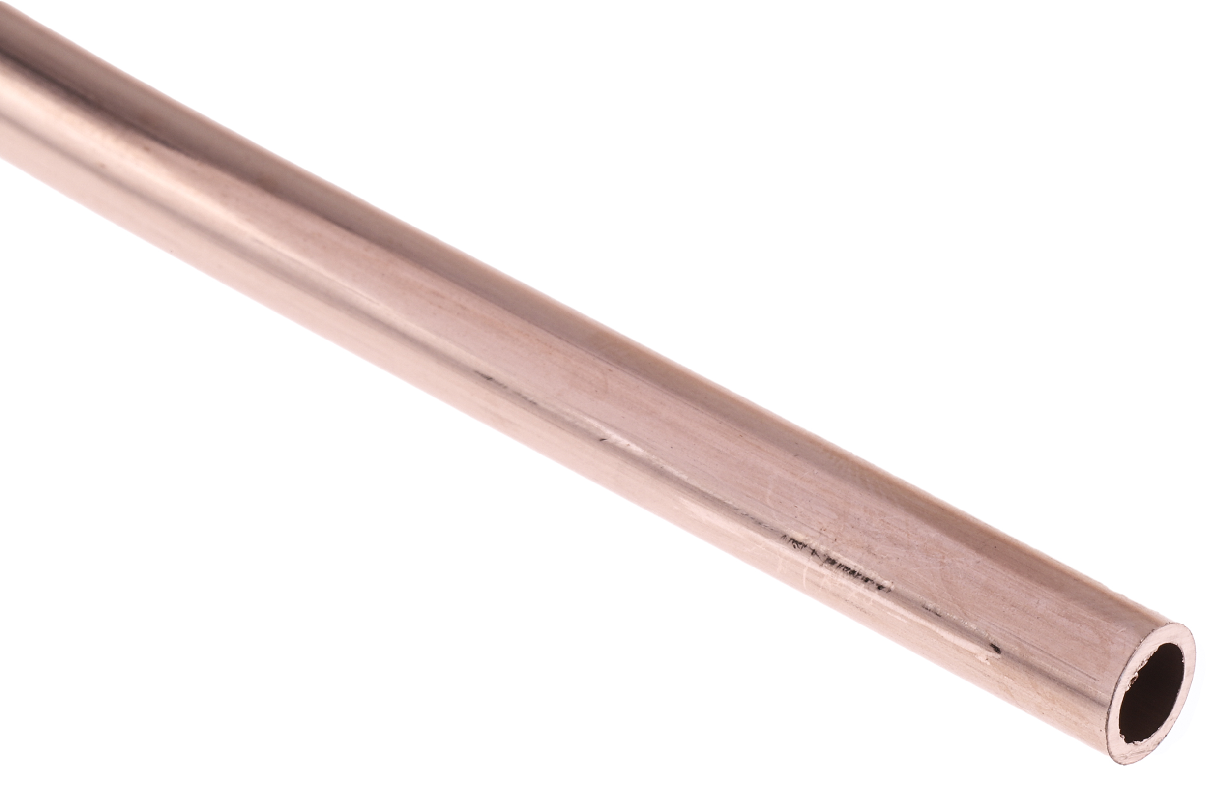 RS PRO 112 bar 10 m Long Copper Pipe, 6 mm OD