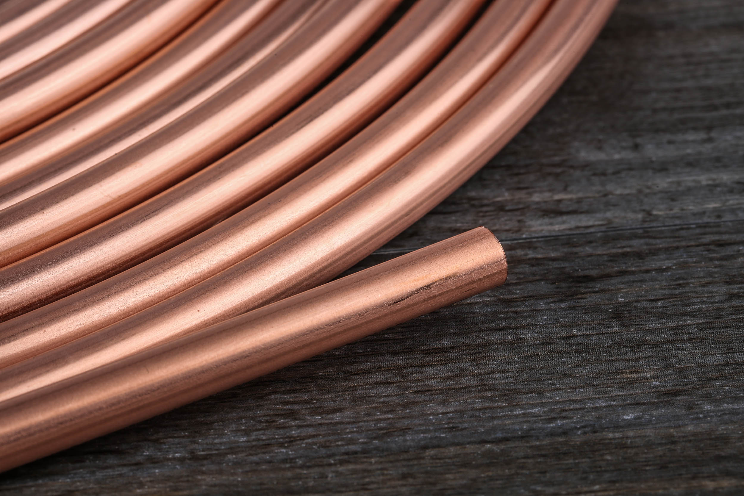 RS PRO 81 bar 10 m Long Copper Pipe, 8 mm OD