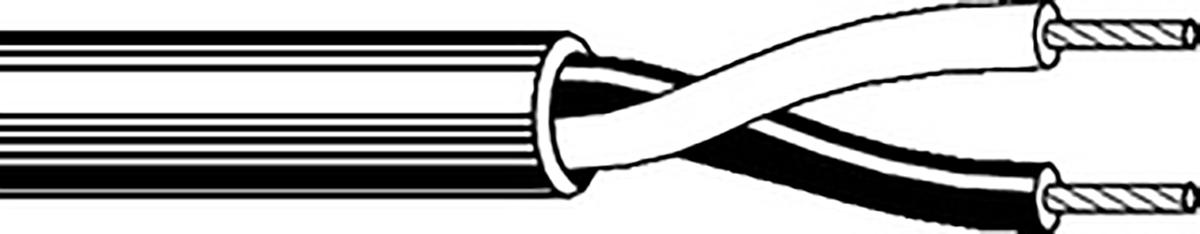 8461-060u500 Belden 8461 Series 1, 152 m, Silver