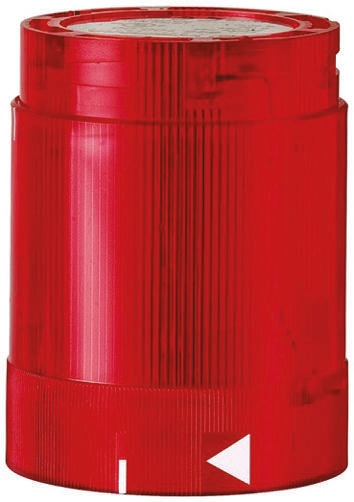 Werma 848 Series Red Flashing Effect Beacon Unit, LED Bulb 230V ac, AC, IP54