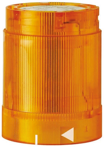 Werma 848 Series Yellow Flashing Effect Beacon Unit, LED Bulb 230V ac, AC, IP54
