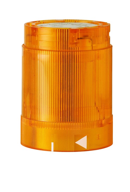 Werma 848 Series Yellow Blinking Effect Beacon Unit, LED Bulb 24V ac/dc, AC/DC, IP54