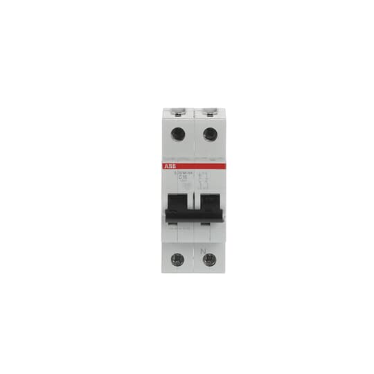 ABB S201M Circuit Breaker, 1+N, 16A Curve C, 230V AC, 60V DC, 15 kA Breaking Capacity