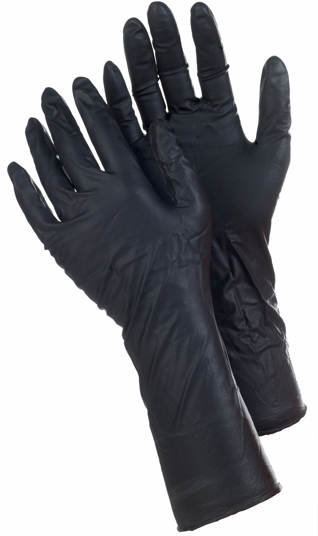 Tegera Tegera 849 Black Nitrile Disposable Gloves, Size XL, 50 per Pack