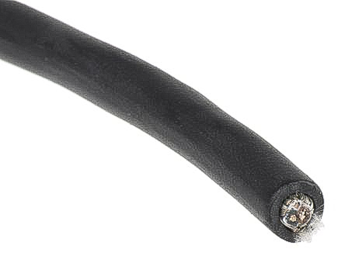25152-bk005 Alpha Wire Xtra-Guard 2 Performance Cable Control Cable, 2 Cores, 0.56 mm² 20 AWG, Screened, 30 m, Black Polyvinyl
