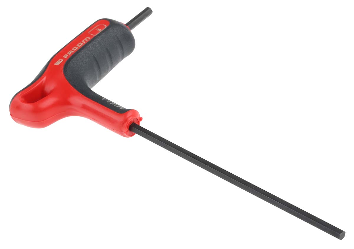 Facom T Metric Hex Key, Hex size 3 mm