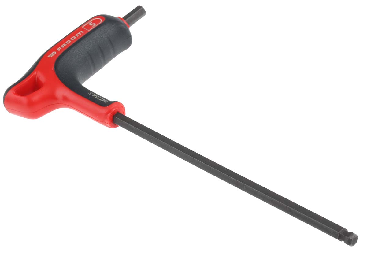 Facom T Metric Hex Key, Hex size 5 mm