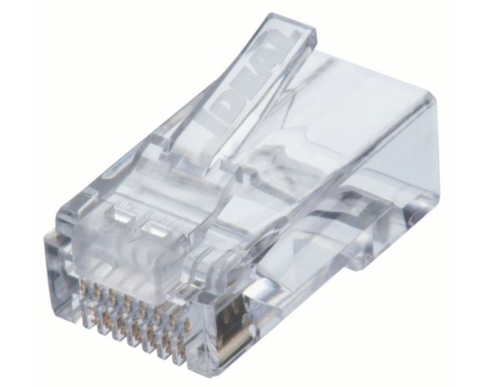 Ideal Industries Male Telecom Connector, FT-45, 1 Way, Solder
