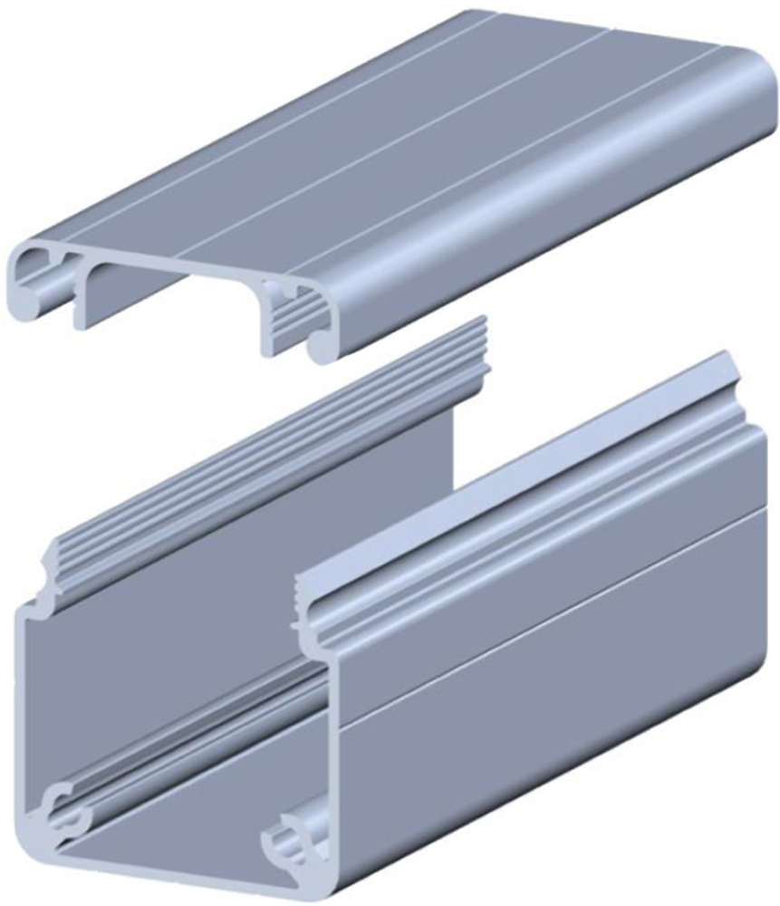 RS PRO Structural System Cable Management, 8 mm GrooveSlot 40 x 40 mm 28 mm Internal Width 35 mm Internal Height, 2 m L