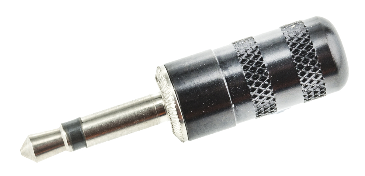 850 Switchcraft Jack Connector 2.5 mm Cable Male 1 Mono, 125mA Solder
