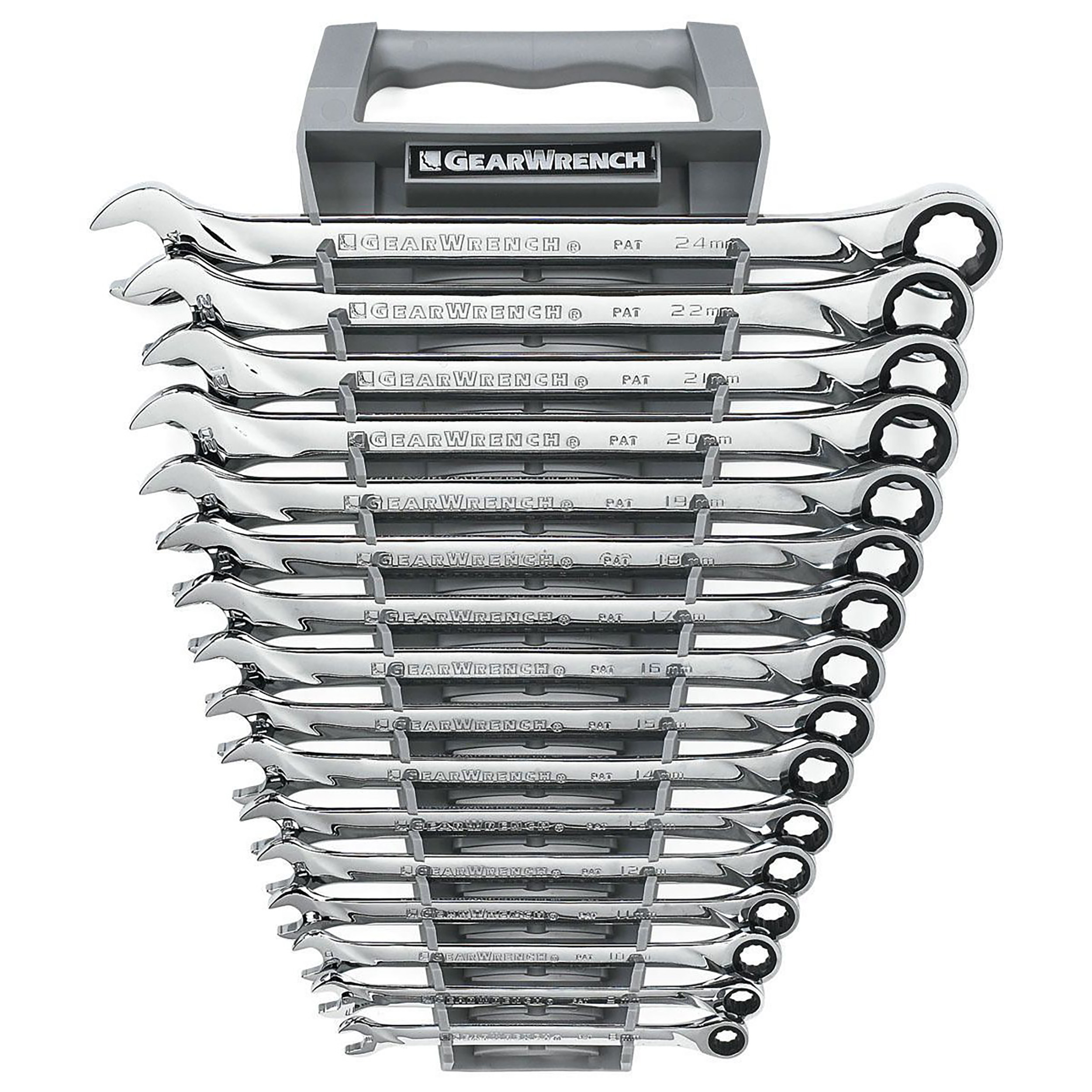 GearWrench 16-Piece Spanner Set, 8 to 24 mm