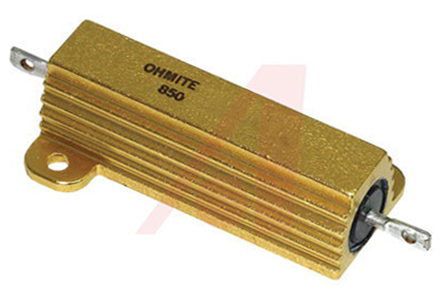 Ohmite 850FR10E, 100 mΩ 50 W Wirewound Chassis Mount Resistor ±1 %
