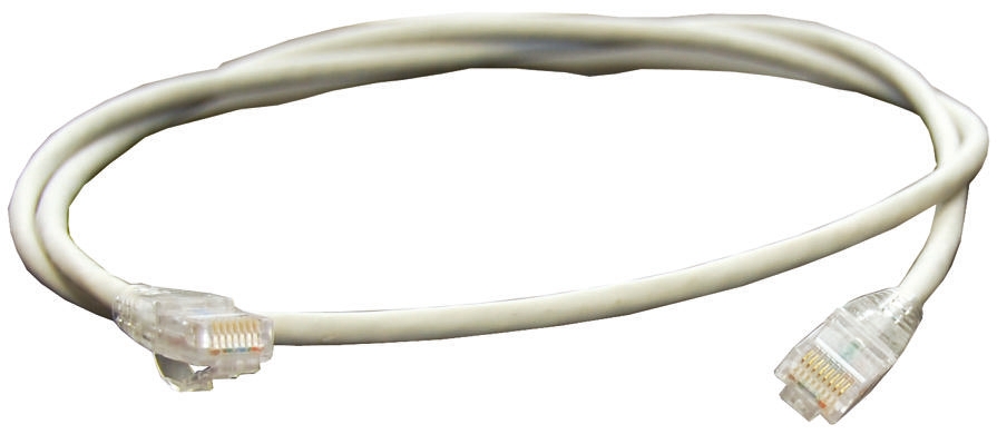 HellermannTyton Connectivity, 2 m Cat6 Cable, Grey, U/UTP Polyvinyl Chloride Sheath
