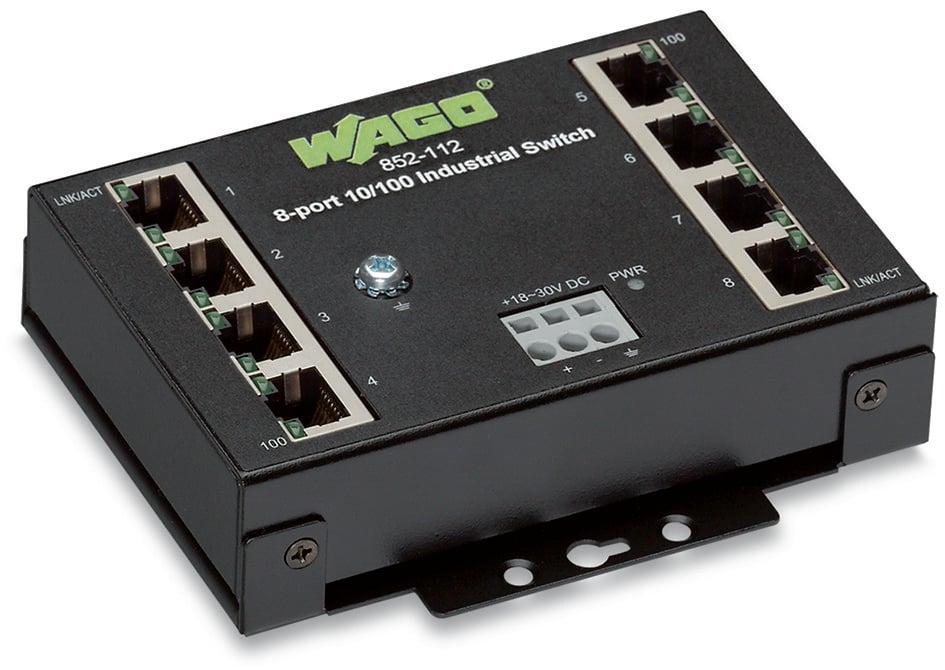 WAGO WAGO 852-112 Managed Switch 8 Port Network Switch