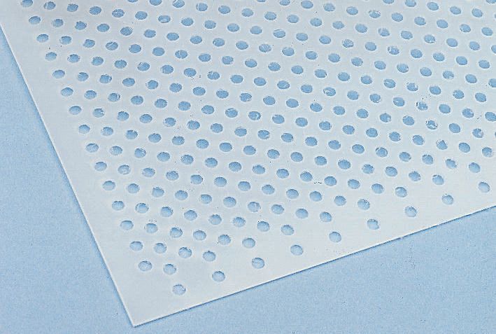852-312 RS PRO White Polypropylene Plastic Sheet, 500 mm x 500mm x 2 mm