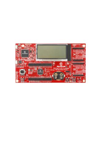 Microchip PIC24F LCD Curiosity Development Board 16 bit Development Board DM240017
