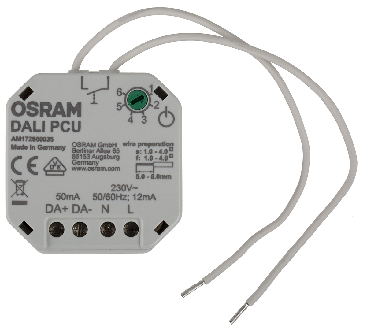 dali-pcu-push-button-control-unit Osram DALI Control Unit