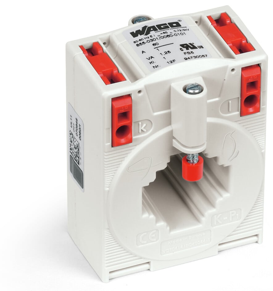 WAGO 855 Series Current Transformer 60 A 1.25 VA