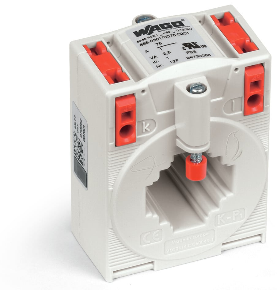 WAGO 855 Series Current Transformer 150 A 5 VA