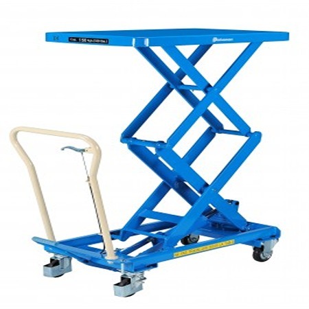 FIMM Double Scissor Lift Table, 150 kg load capacity