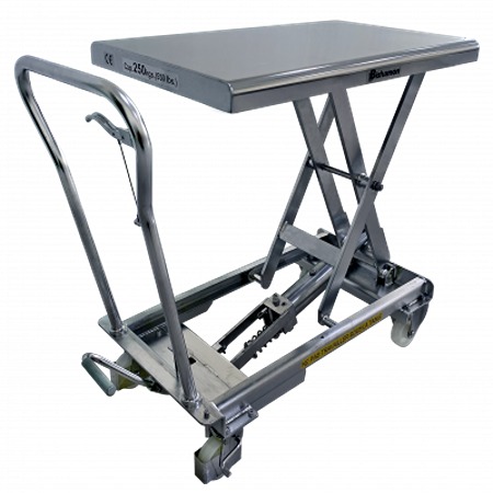 FIMM Single Scissor Lift Table, 500 kg load capacity