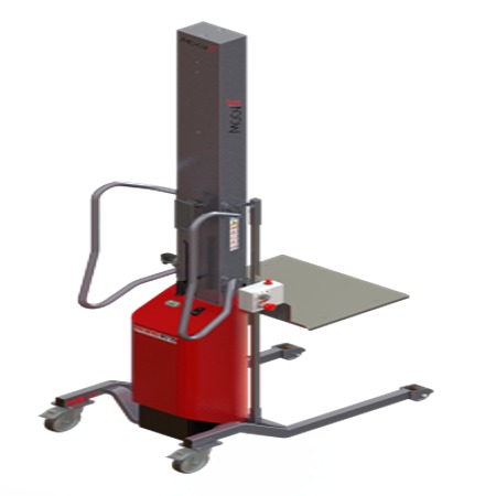 FIMM Folding Trolley Steel Platform Trolley, 80 kg Load, 1580 mm 584mm, 964 mm
